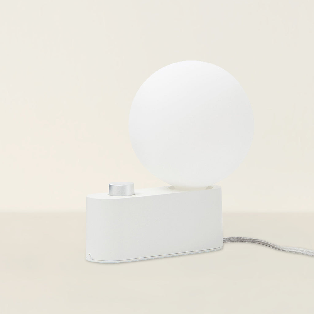 Goodee-Tala Alumina Table Lamp with Sphere IV - Color - Chalk