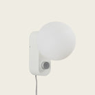 Goodee-Tala Alumina Table Lamp with Sphere IV - Color - Chalk