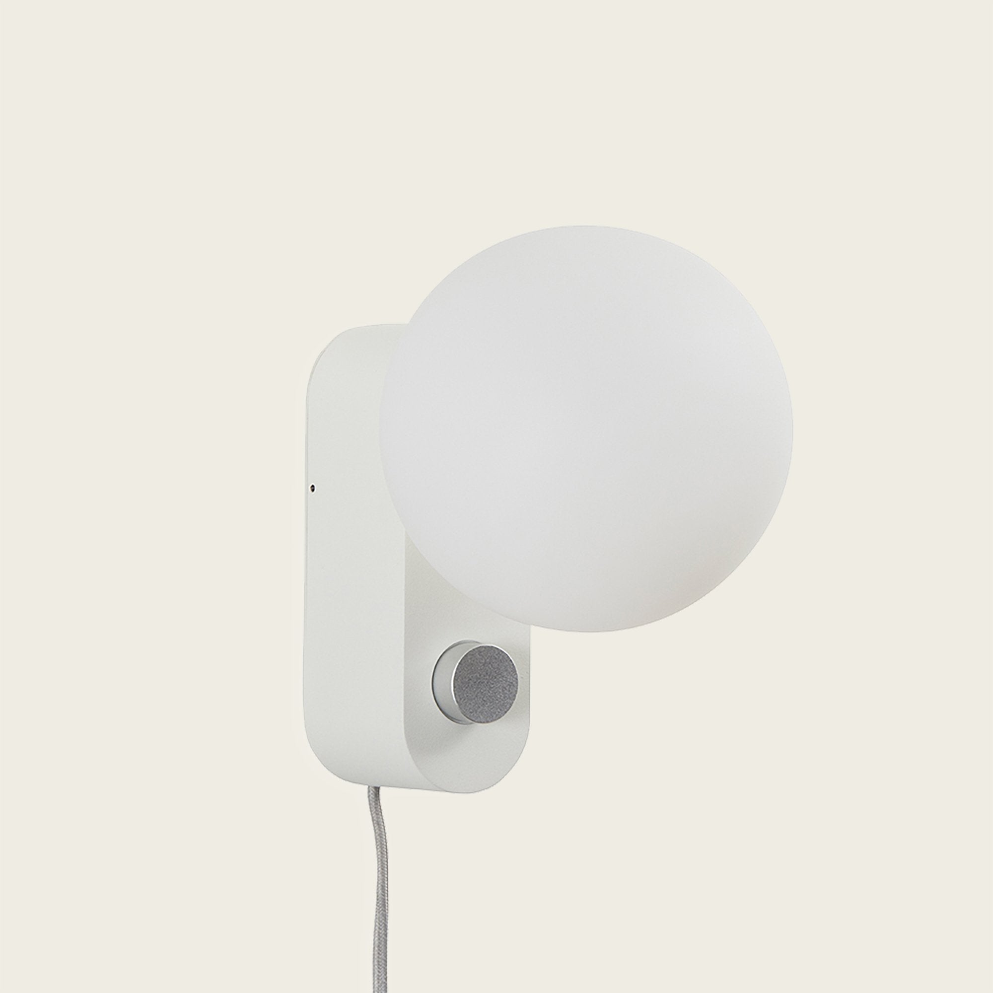 Goodee-Tala Alumina Table Lamp with Sphere IV - Color - Chalk