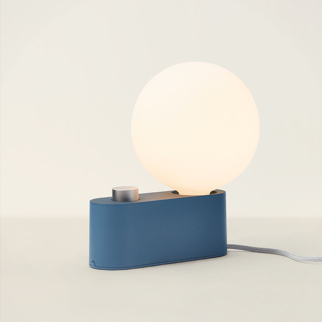 Goodee-Tala Lampe de table en alumine avec Sphère IV - Couleur - Saphir