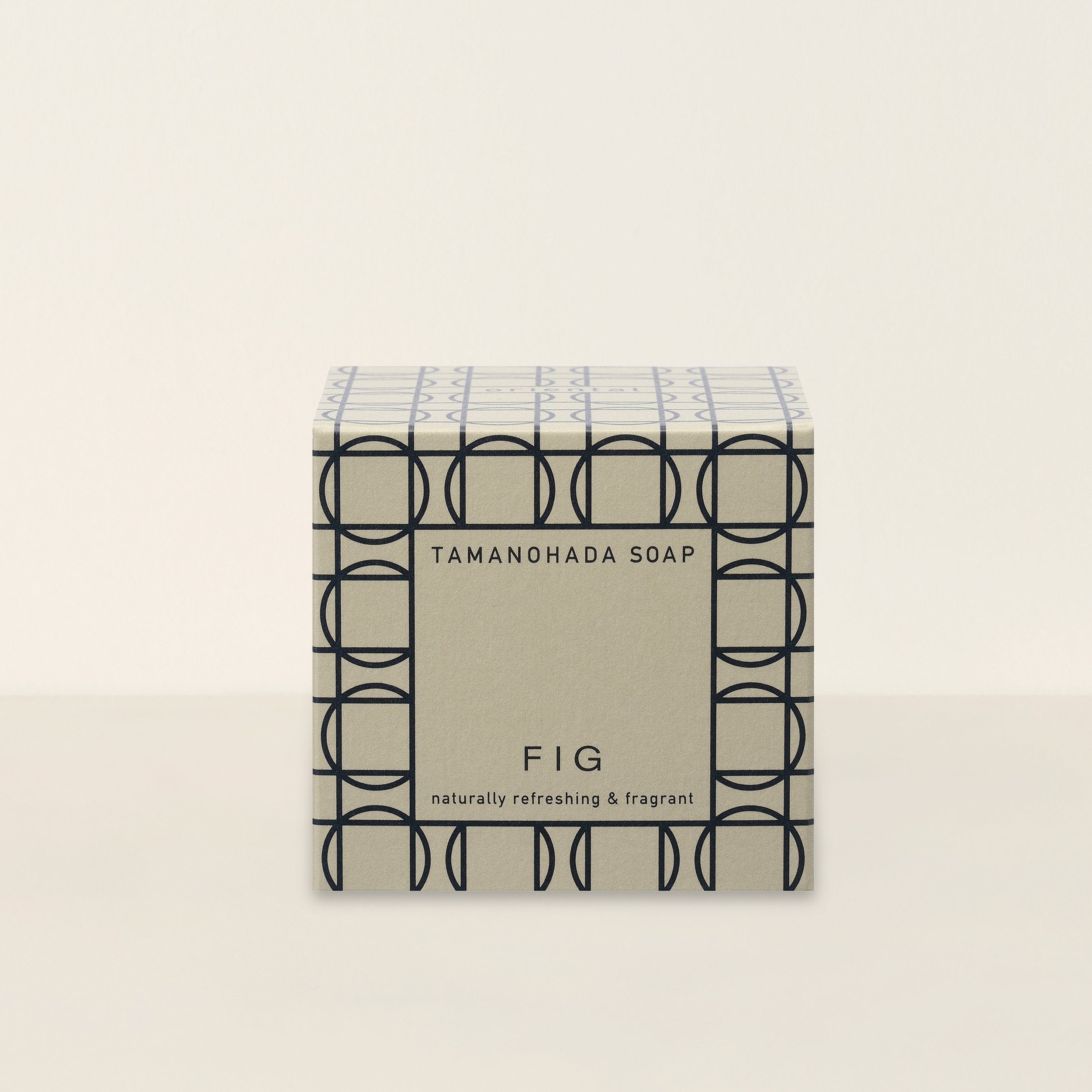 Goodee-Tamanohada-Round Soap - Fig