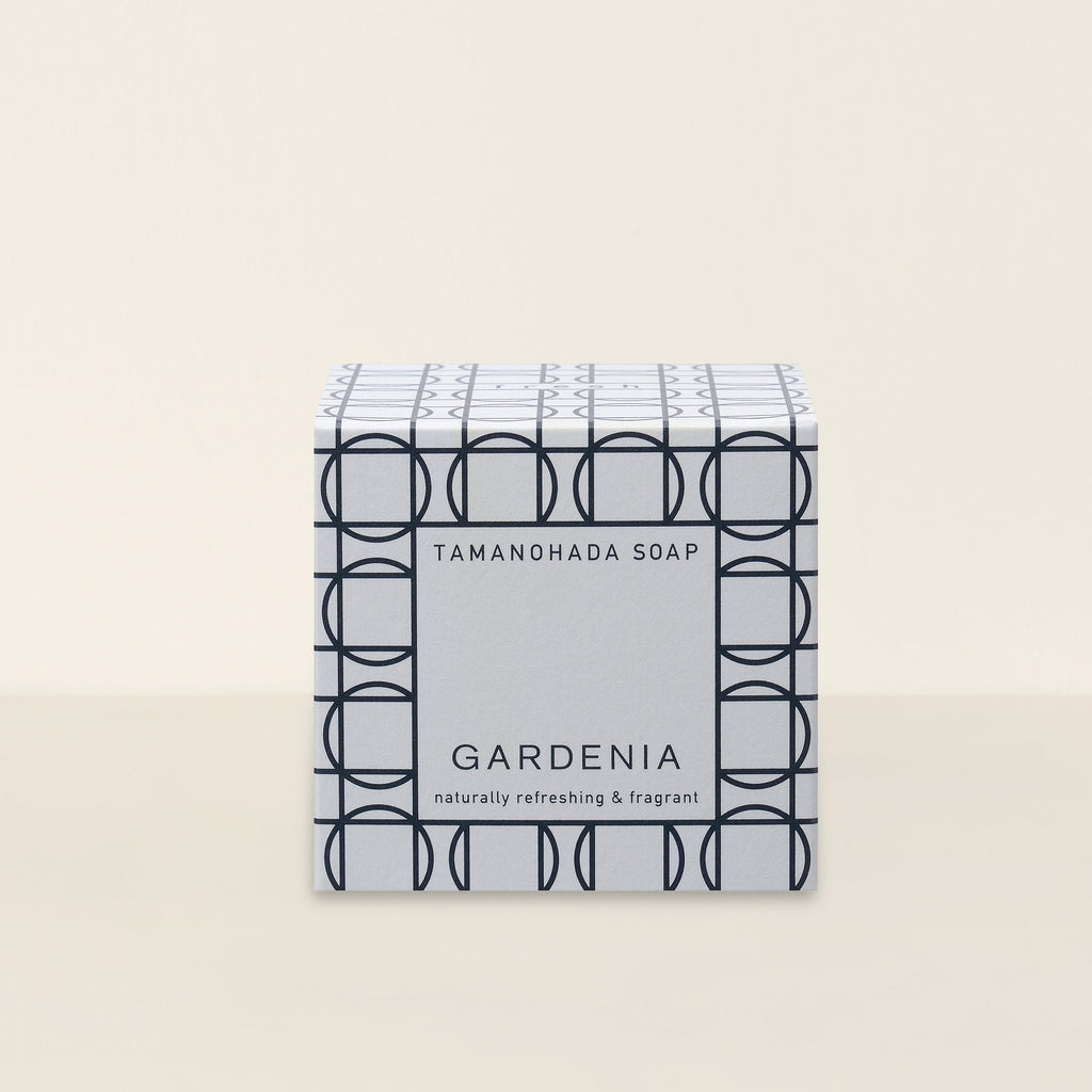 Goodee-Tamanohada-Round Soap - Gardenia