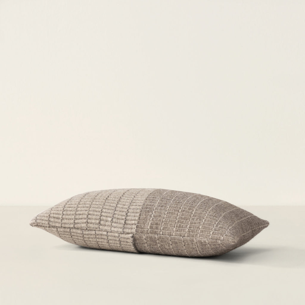 Goodee-Teixidors Tile Lumbar Cushion Cover - Color - Stone