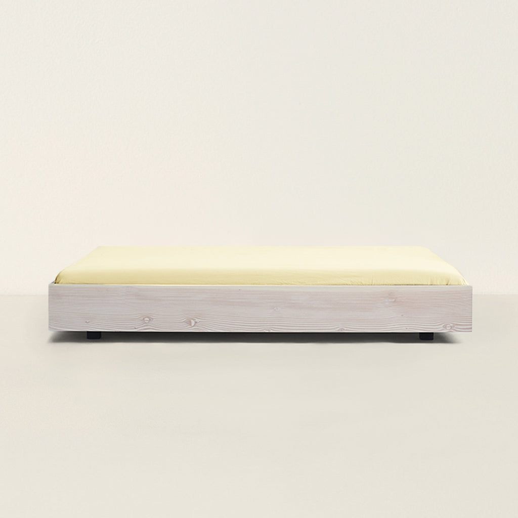 Goodee-Tekla-Fitted Sheet - Color - Sunbleached Yellow