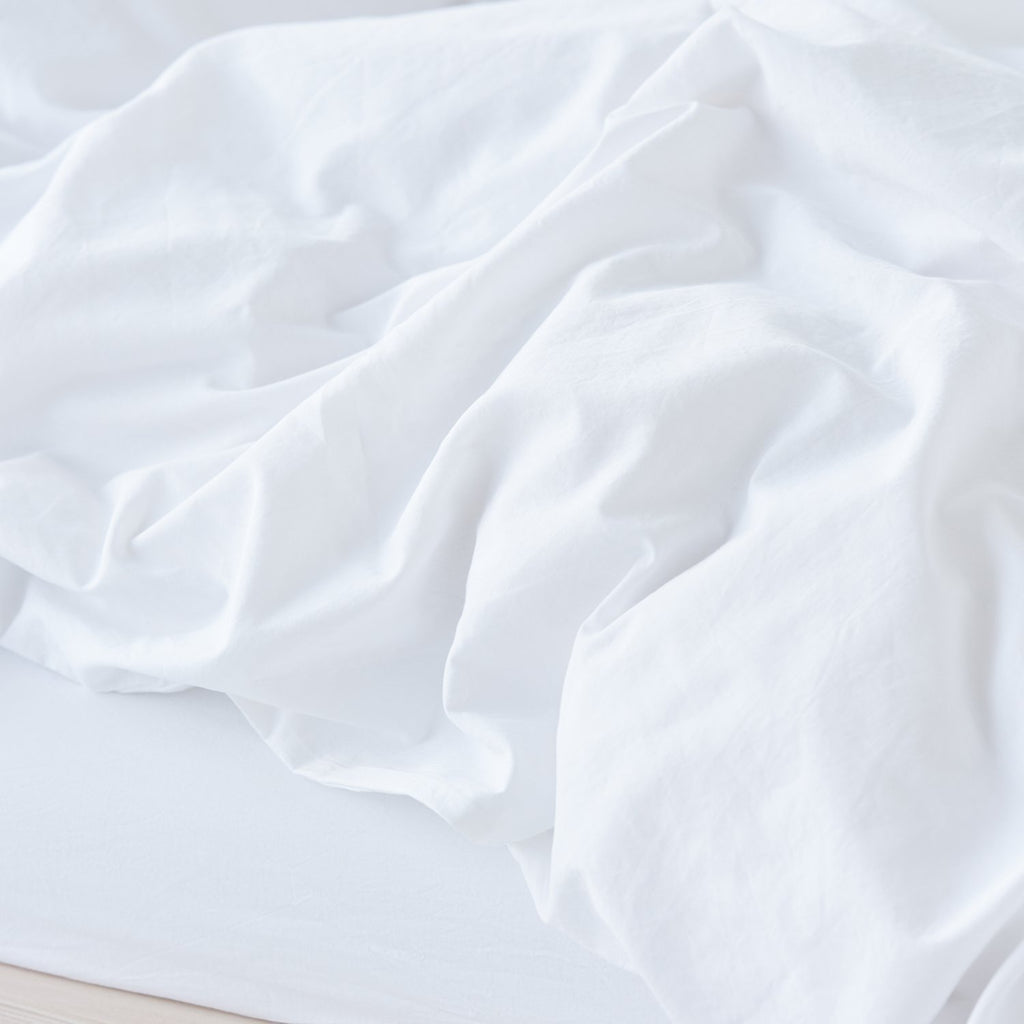 Goodee-Tekla-Flat Sheet - Color - Broken White