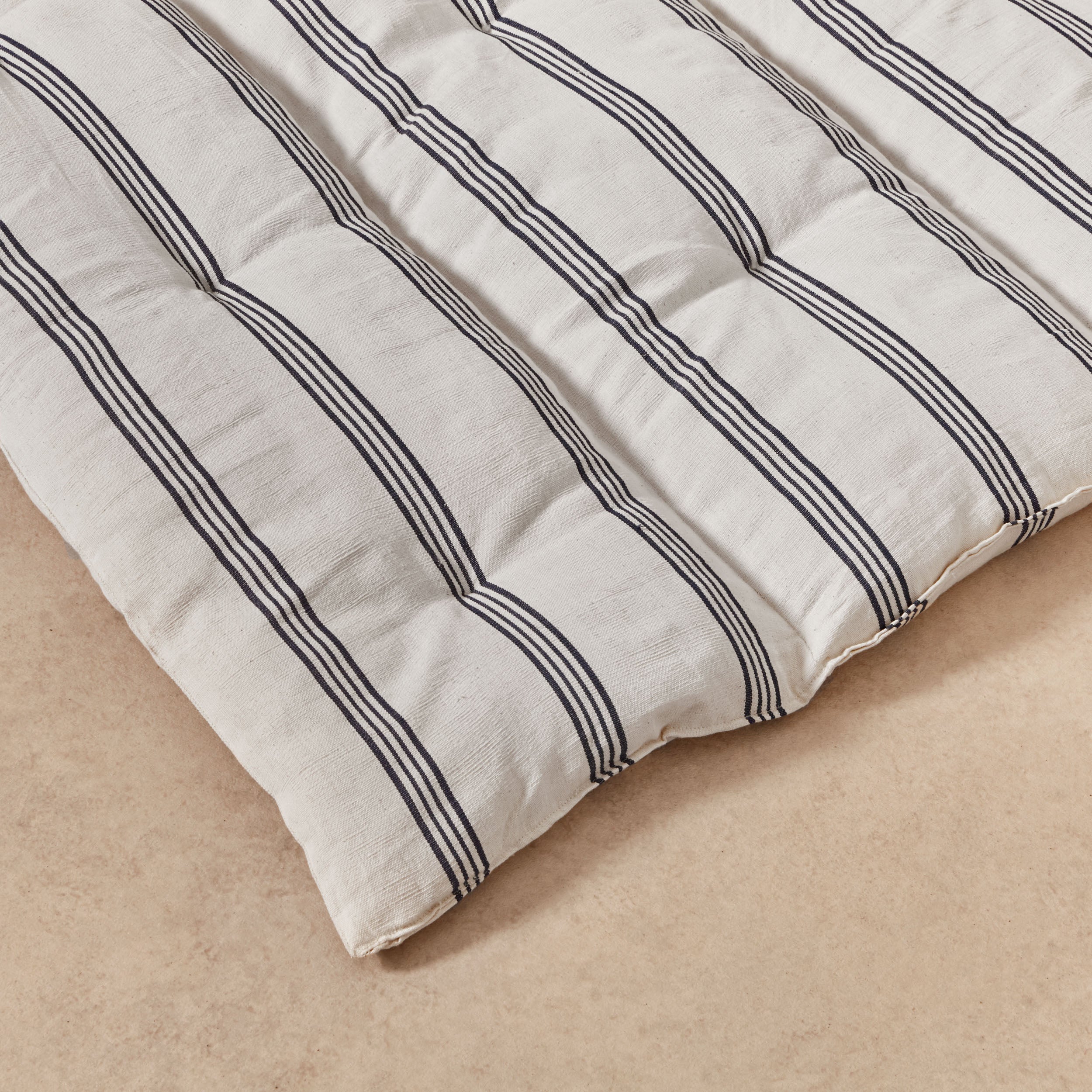 Goodee-Tensira-Kapok Mattress Bedroll - Color - Navy Blue & Off-White