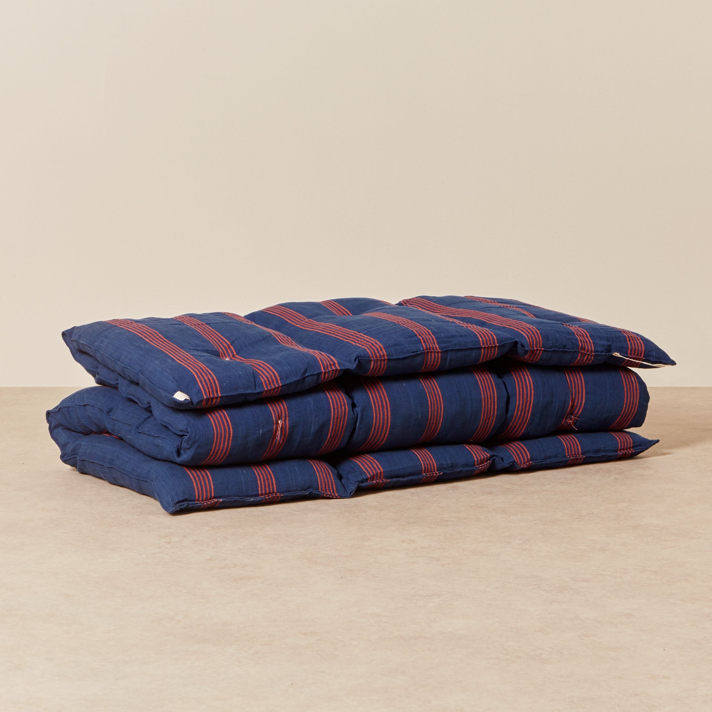 Goodee-Tensira-Kapok Mattress Bedroll - Color - Red & Navy Blue