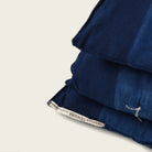 Goodee-Tensira-Kapok Mattress Topper Rectangular - Color - Indigo Tie-Dye