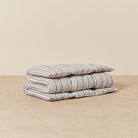 Goodee-Tensira-Kapok Mattress Topper Rectangular - Color - Navy Blue & Off-White