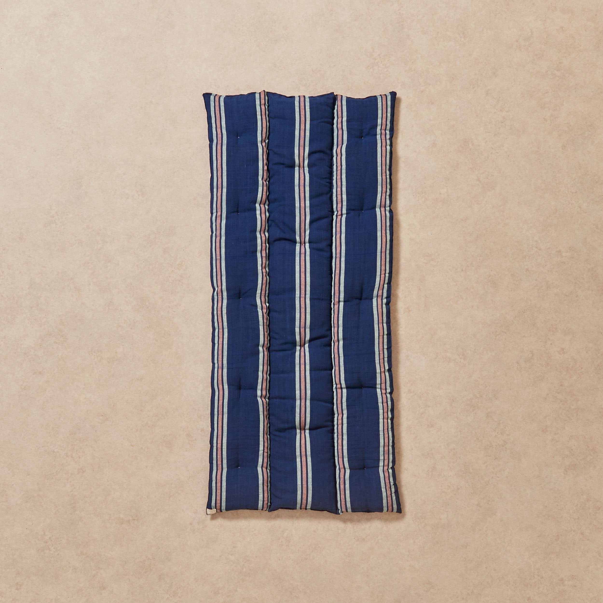 Goodee-Tensira-Kapok Mattress Topper Rectangular - Color - Red Aqua & Navy Blue