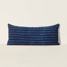 Goodee-Tensira-Long Cushion in Kapok with Removable Cover - Color - Indigo Tie-Dye