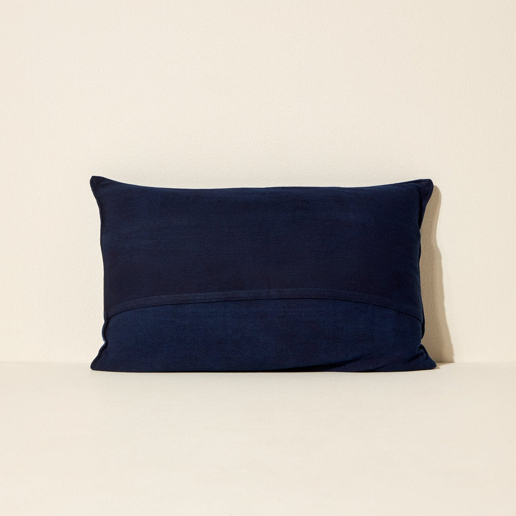 Goodee-Tensira-Mini Cushion - Color - Dark Indigo Tie-Dye