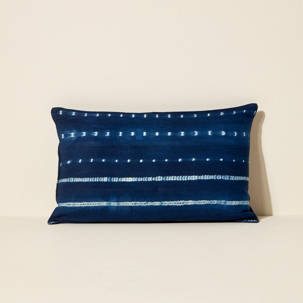 Goodee-Tensira-Mini Cushion - Color - Dark Indigo Tie-Dye