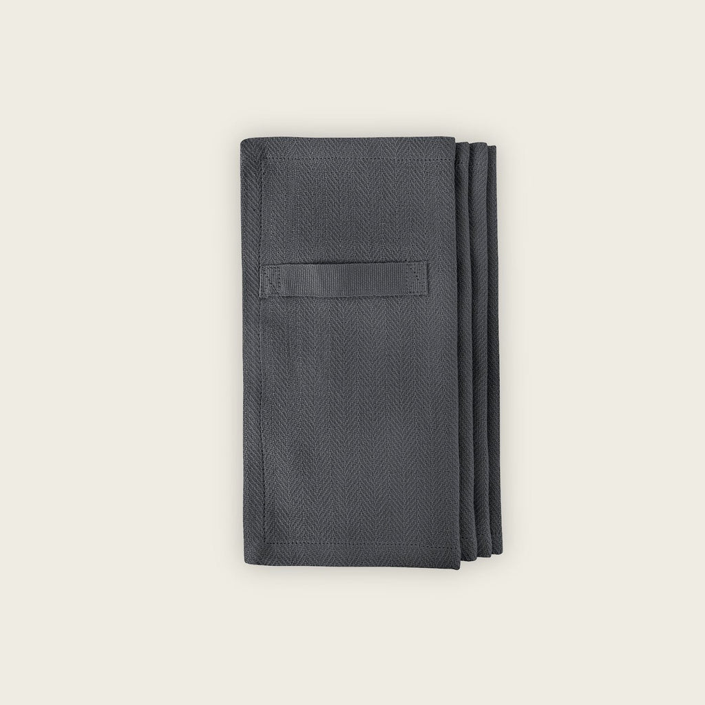 Goodee-The Organic Company-Everyday Napkin, set of 4 - Color - Dark Grey