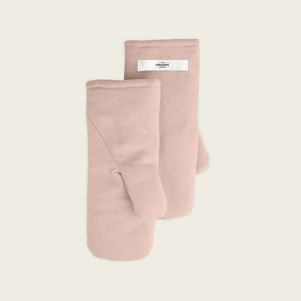 Goodee-The Organic Company-Oven Mitts Pair - Color - Pale Rose - Size - Medium