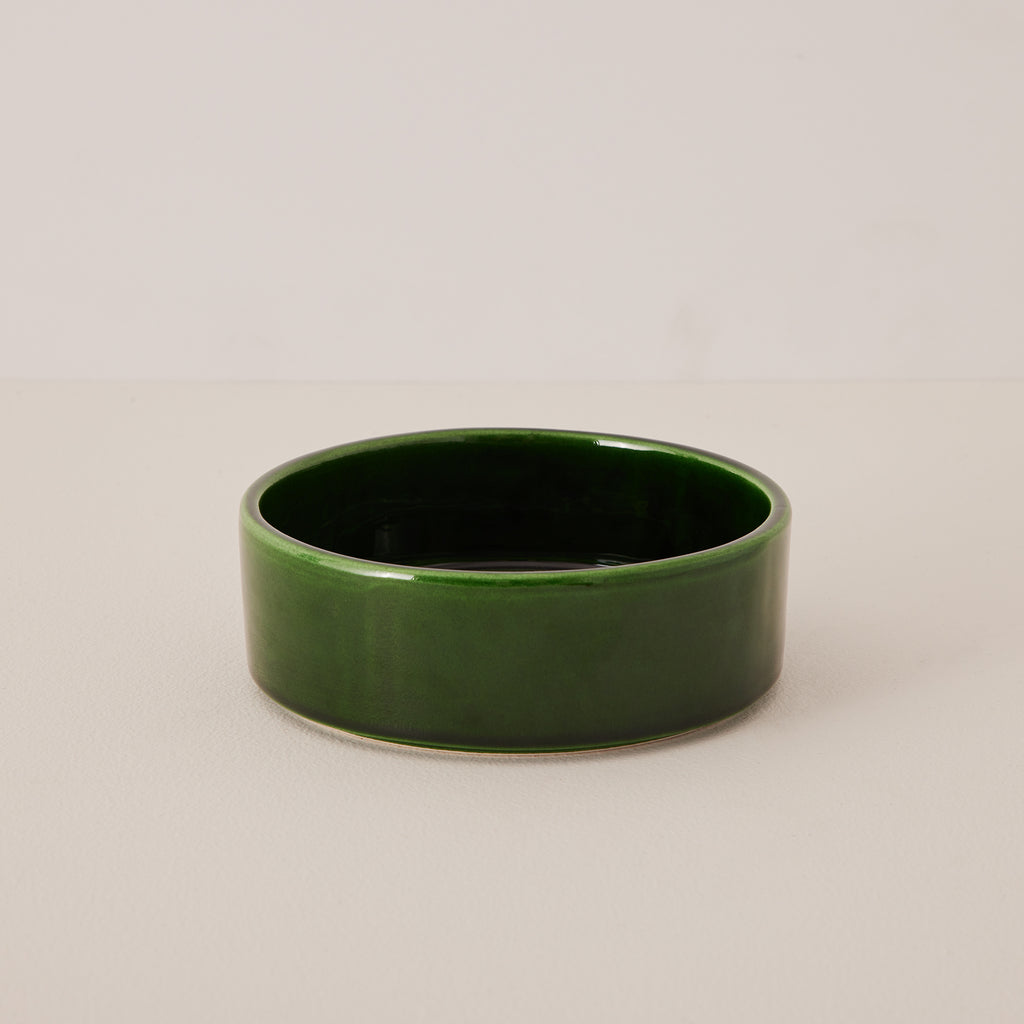 Goodee-Bergs Potter-Hoff Saucer 14 - Color - Emerald Glazed