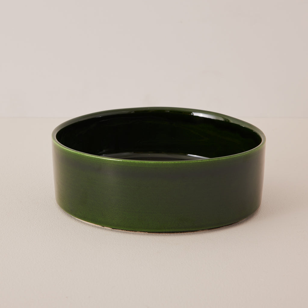 Goodee-Bergs Potter-Hoff Saucer 18 - Color - Emerald Glazed