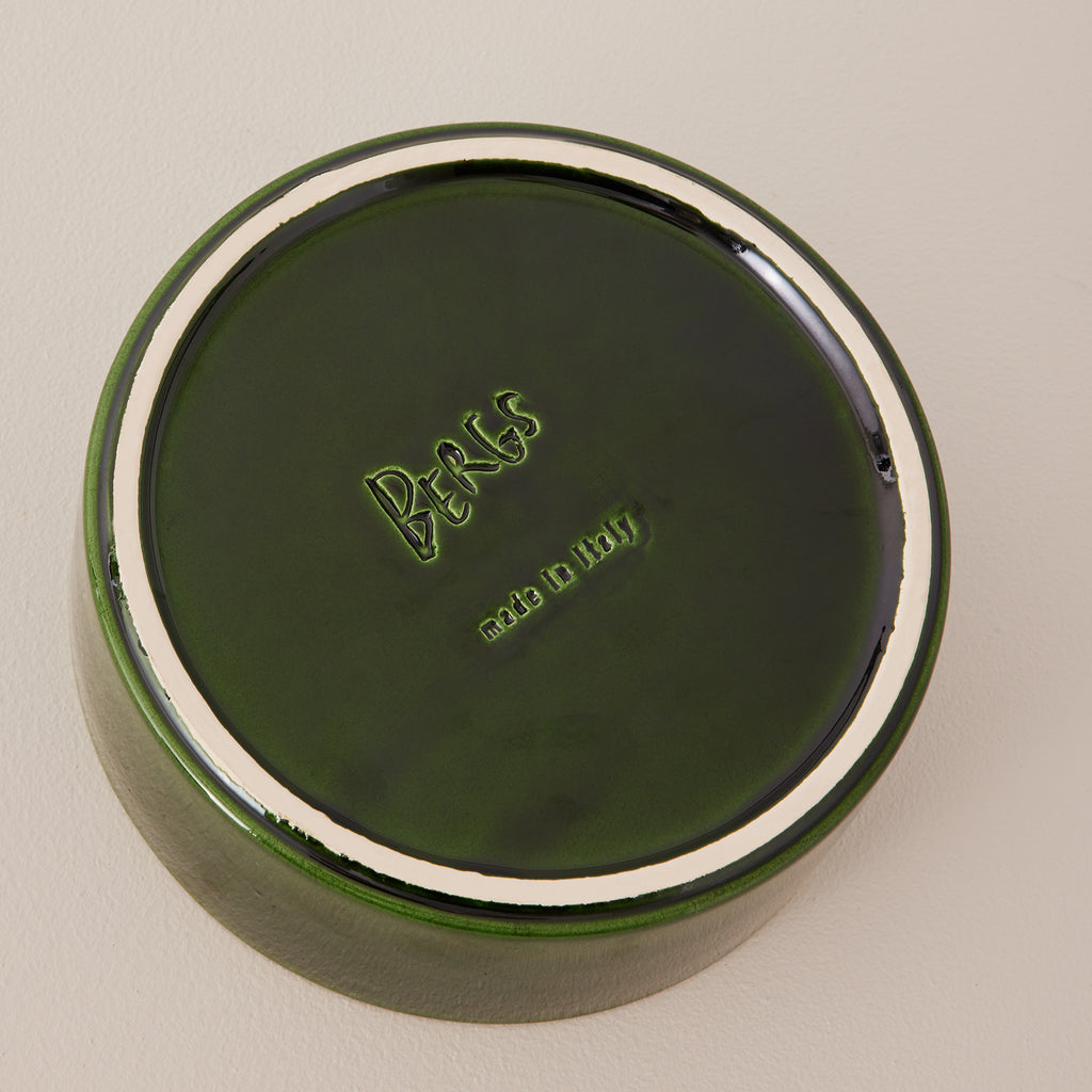 Goodee-Bergs Potter-Hoff Saucer 18 - Couleur - Emerald Glazed