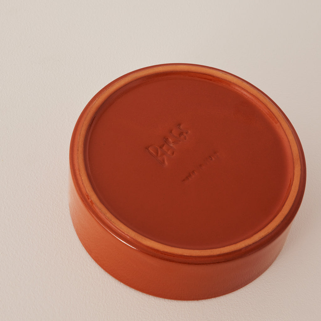 Goodee-Bergs Potter-Hoff Saucer 18 - Color - Rust Glazed