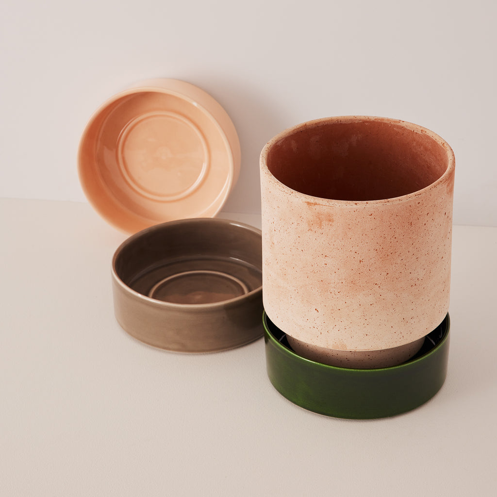 Goodee-Bergs Potter-Hoff Planter 18 - Color - Raw Rosa