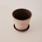 Goodee-Bergs Potter-Julie Ø21 Planter & Saucer - Color - Raw Grey