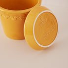 Goodee-Bergs Potter-Copenhagen Ø18 Planter & Saucer - Color - Yellow Glazed