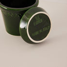 Goodee-Bergs Potter-Copenhagen Ø14 Planter & Saucer - Color - Emerald Glazed