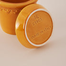 Goodee-Bergs Potter-Copenhagen Ø14 Planter & Saucer - Color - Yellow Glazed