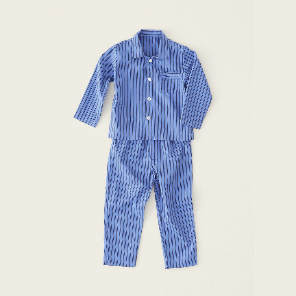 Goodee-Tekla-Kids Sleepwear Set - Color - Boro Stripes