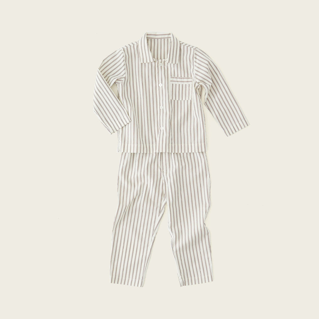 Goodee-Tekla-Kids Sleepwear Set - Color - Hopper Stripes