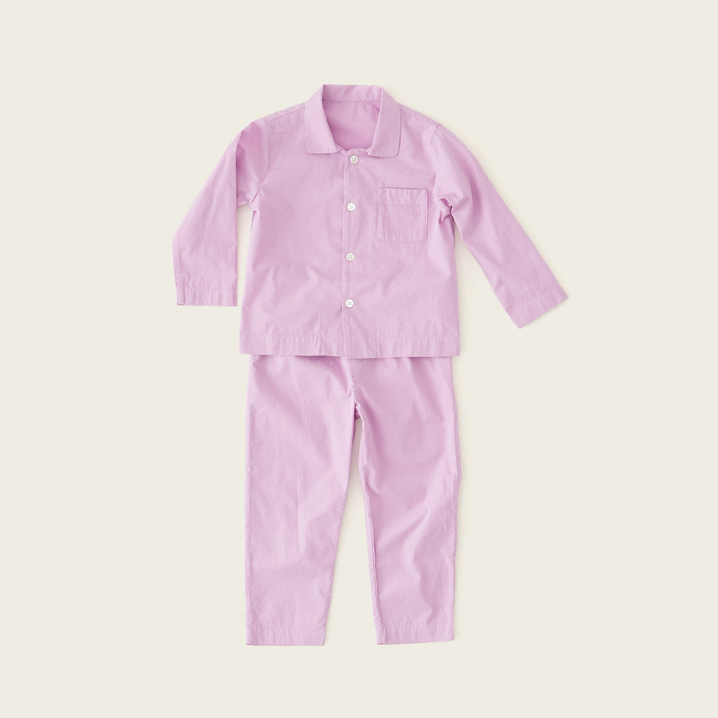 Goodee-Tekla-Kids Sleepwear Set - Color - Purple Pink