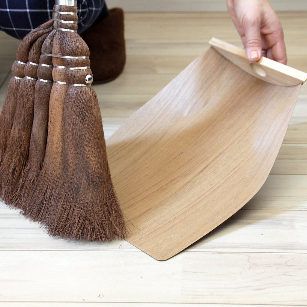 Goodee-Takada Pelle à poussière en bois naturel - Taille - Large