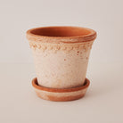 Goodee-Bergs Potter-Copenhagen Ø14 Planter & Saucer - Color - Raw Rosa