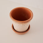 Goodee-Bergs Potter-Copenhagen Ø14 Planter & Saucer - Color - Raw Rosa