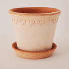 Goodee-Bergs Potter-Copenhagen Ø18 Planter & Saucer - Color - Raw Rosa
