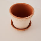 Goodee-Bergs Potter-Copenhagen Ø18 Planter & Saucer - Color - Raw Rosa