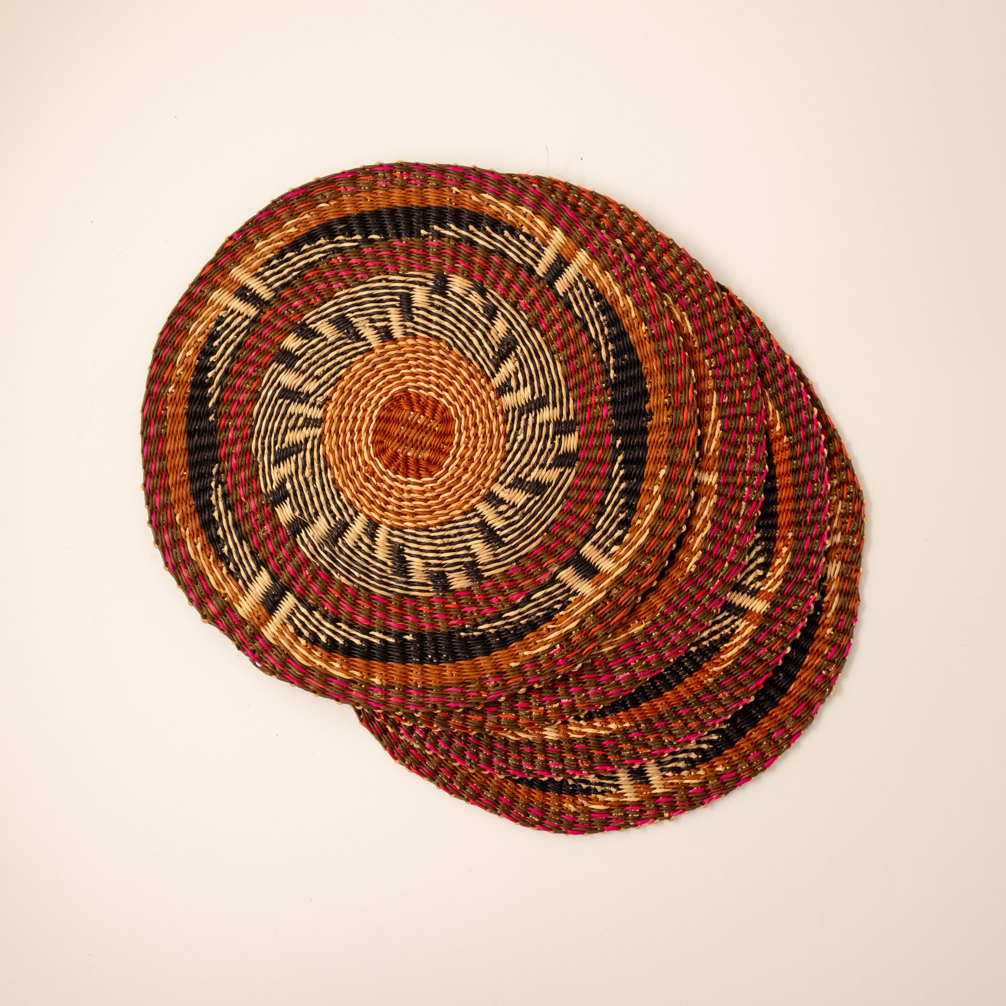 Goodee-Baba Tree-Placemats, set of 4 - Color - Brown Multi