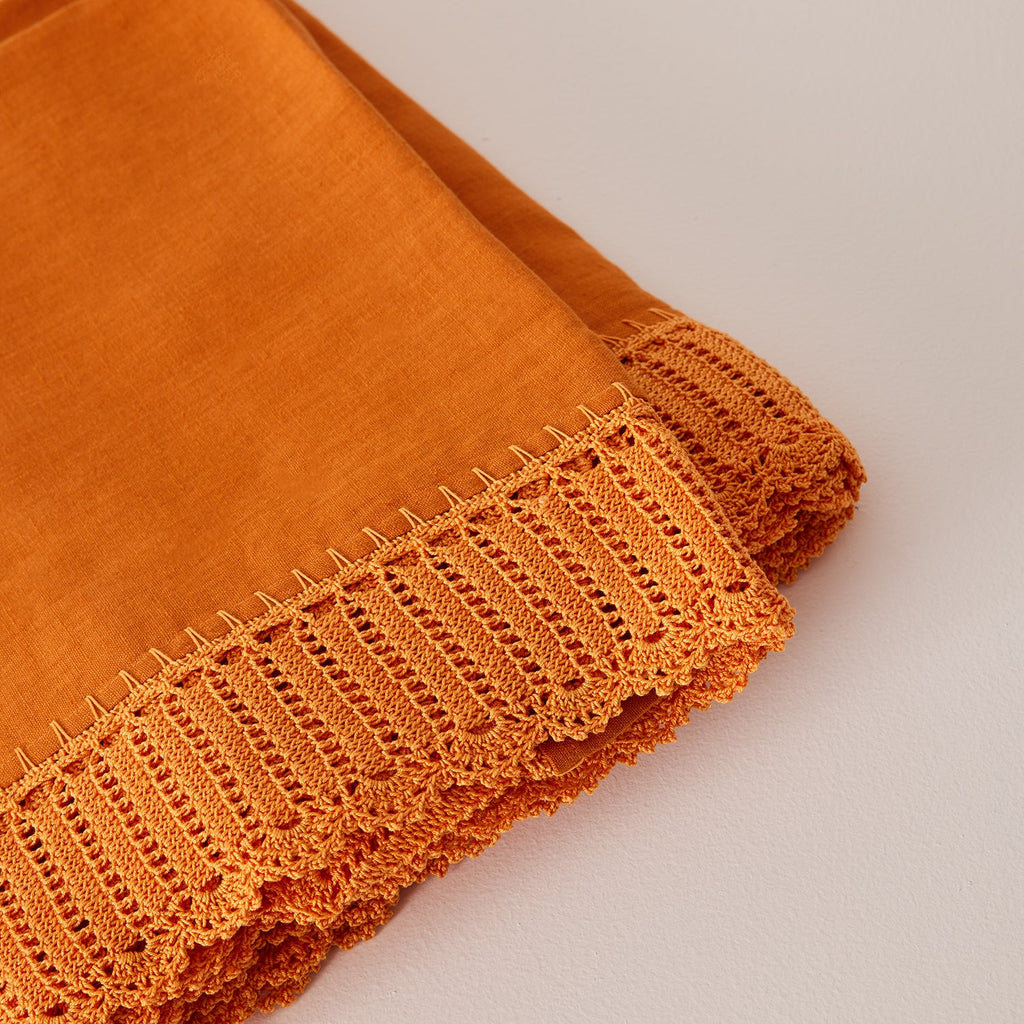 Goodee-Malaika-Philae Tablecloth - Color - Orange