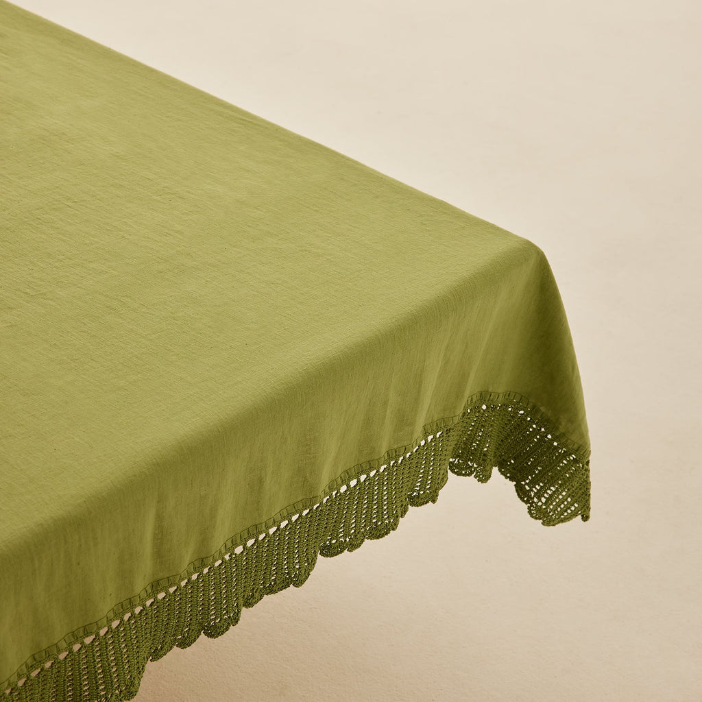 Goodee-Malaika-Philae Tablecloth - Color - Green