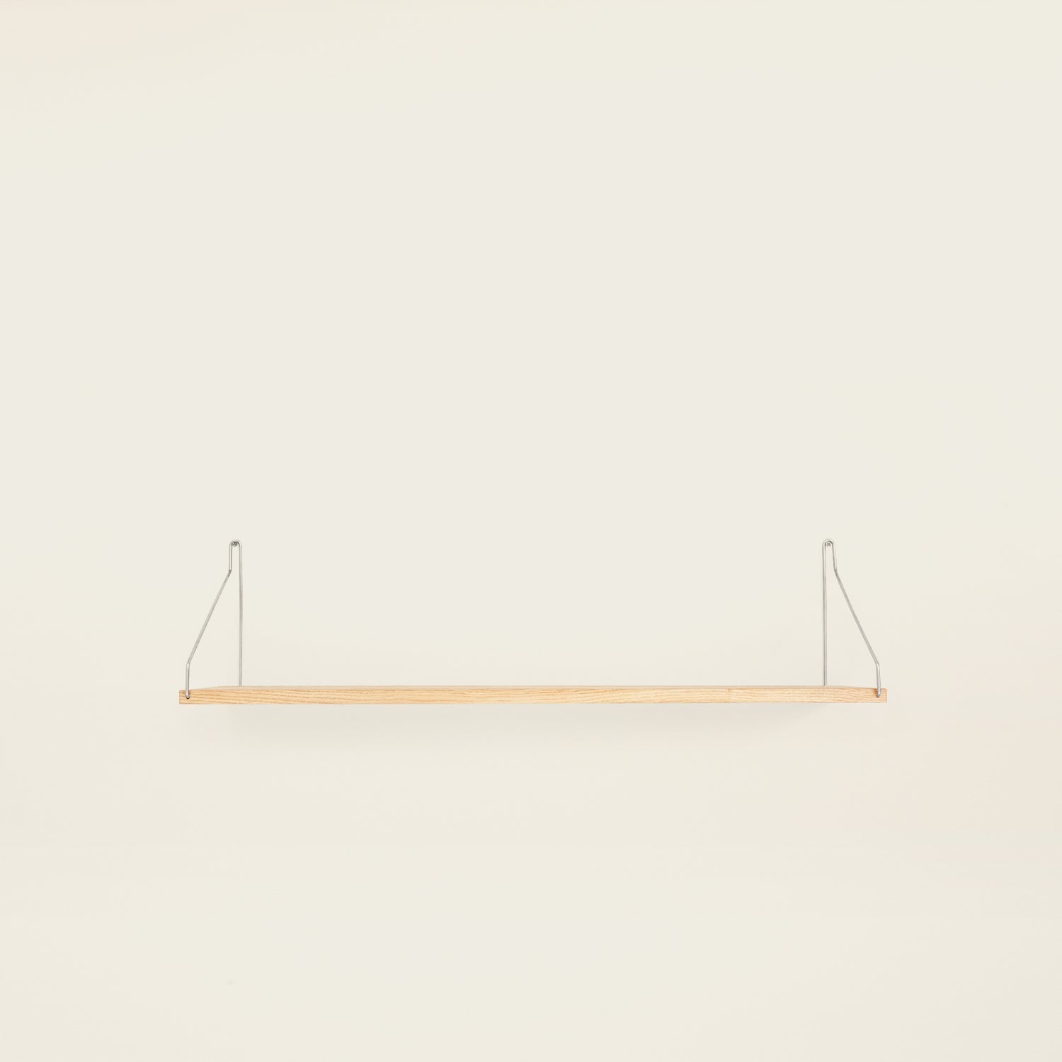 Goodee-Frama-Shelf Natural - Size - D20 W80 - Color - Steel