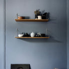 Goodee-Frama-Shelf Natural - Size - D20 W80 - Color - Steel