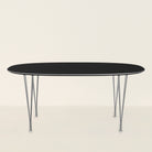 Superellipse Table - Color - Black