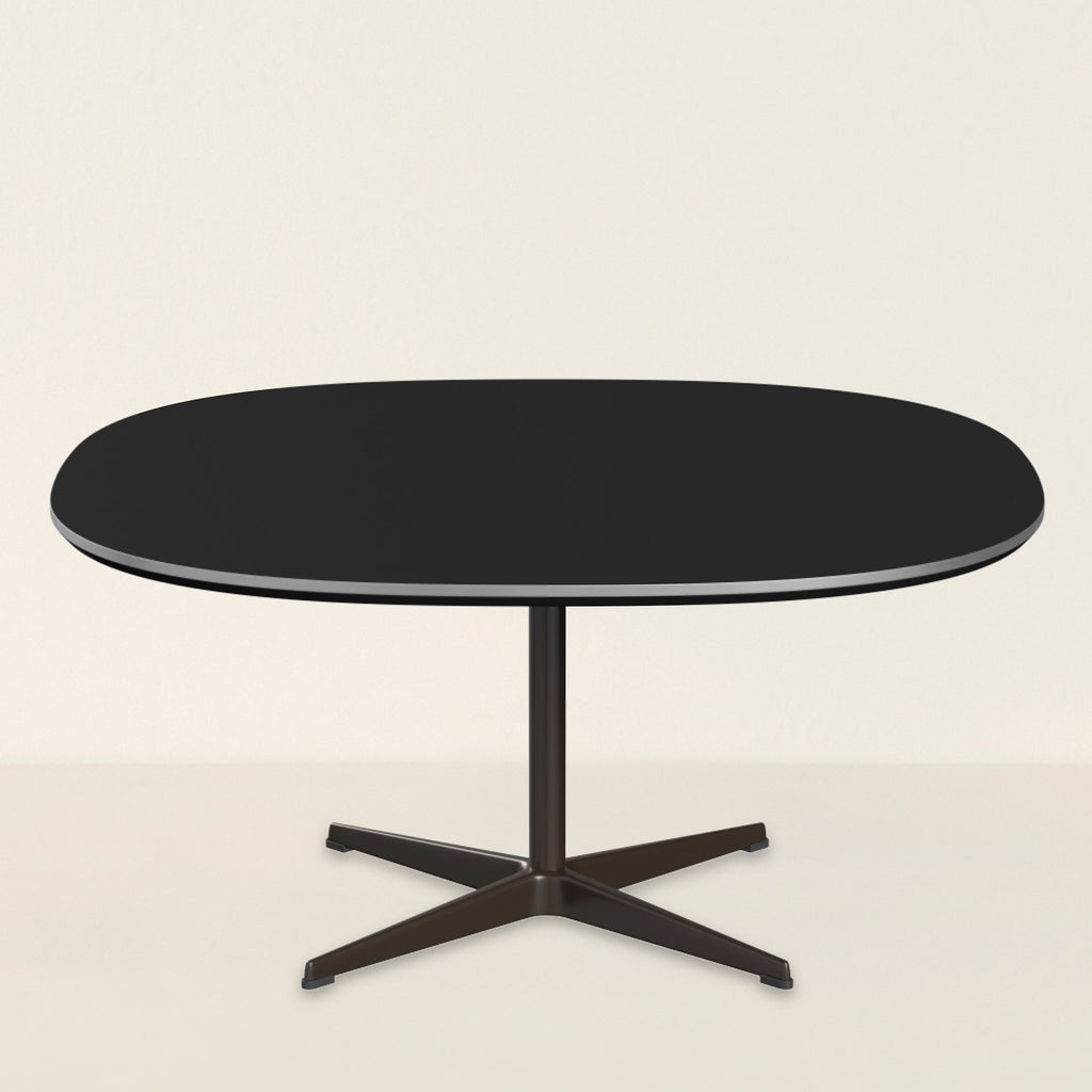 Table basse super-circulaire - Couleur - Noir