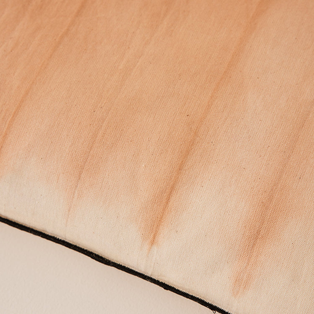Goodee-Tensira-Square Cushion - Color - Soft Copper Tie-Dye & Off-white