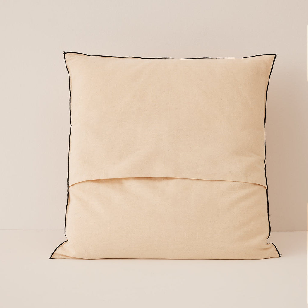 Goodee-Tensira-Square Cushion - Color - Soft Copper Tie-Dye & Off-white