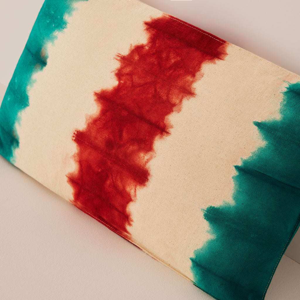 Goodee-Coussin Tensira-Mini - Collaboration - Couleur - Forest Tie-Dye