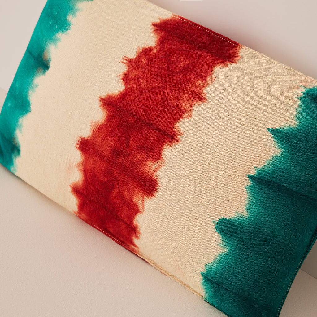 Goodee-Tensira-Mini Cushion - Collaboration - Color - Forest Tie-Dye