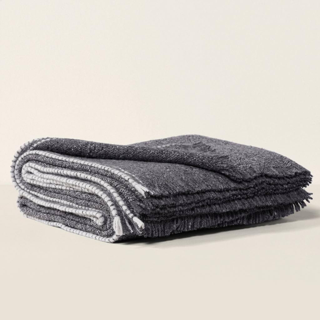 Goodee-Teixidors Urano Throw - Color - Dark Grey