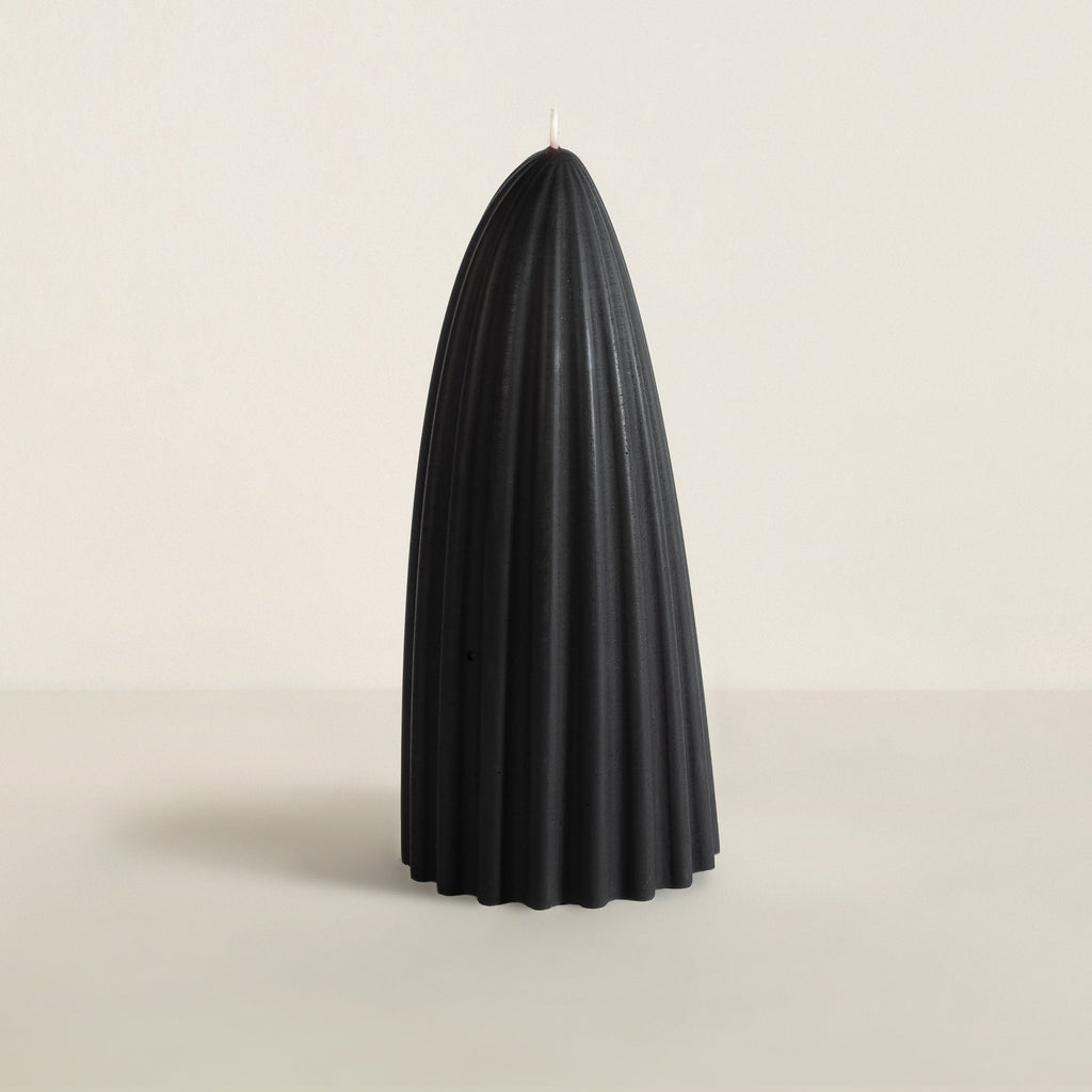 Goodee-Ume Studio-Tusk Candle (Medium) - Color - Black