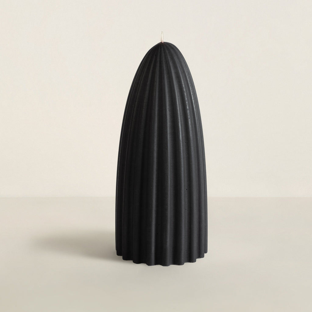 Goodee-Ume Studio-Tusk Candle (Medium) - Color - Black